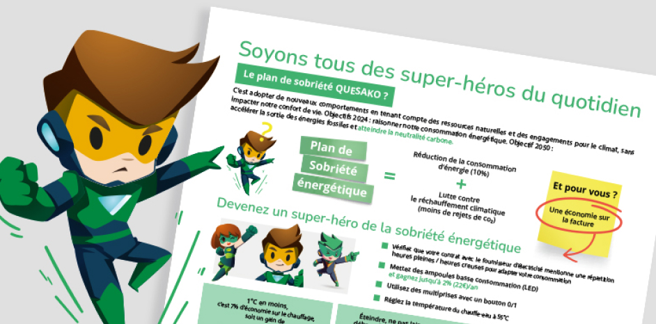 Information RSE mise en avant dans notre journal en interne