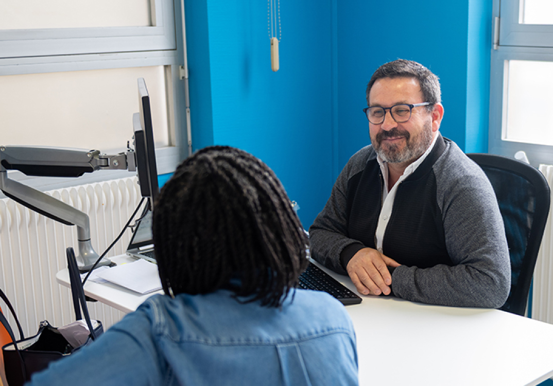 Mask group 764567586554 Rdv médical avec un médecin de Prévention et de santé au travail